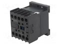 Contactor: 3-pole; NO x3; Auxiliary contacts: NO; 24VDC; 6A; W: 45mm SCHNEIDER ELECTRIC LP1K0610BD3