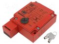 Safety switch: bolting; XCSE; NC + NO; IP67; metal; red; 24VDC; 2kN TELEMECANIQUE SENSORS XCSE7511
