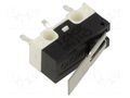 Microswitch SNAP ACTION; 3A/125VAC; with lever; SPDT; ON-(ON) HONEYWELL ZX40E30C01