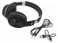 Headphones; black; headphones; 32Ω; Bluetooth: 5.0 VCOM M280