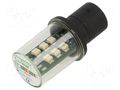 LED lamp; yellow; BA15D; 24VDC; 24VAC SCHNEIDER ELECTRIC DL1BDB8