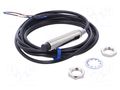 Sensor: inductive; OUT: PNP / NO; 0÷8mm; 10÷30VDC; M12; 2m; IP67 OMRON E2E-X8MB1TL12-2M