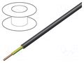 Wire; NYY; 1G10mm2; round; wire; Cu; PVC; black; 600V,1kV HELUKABEL NYY-J-1G10-RE