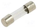 Fuse: fuse; 3.5A; 125VAC; quick blow; cylindrical,glass; 5x20mm BEL FUSE 5MF-3.5-R