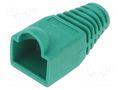 RJ45 plug boot; green BM GROUP BM01060V