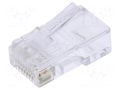 Connector: RJ45; plug; PIN: 8; Cat: 5e; 8p8c; for cable; IDC,crimped BM GROUP BM01068