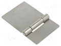 Hinge; Width: 90mm; stainless steel; H: 60mm; for welding ELESA+GANTER GN136NI90-60-A