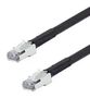 PATCH CORD, RJ45 PLUG-PLUG, 12", BLK TRD824HFO-BLK-1