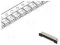 Connector: FFC/FPC; tinned; SMT; 0.5A; 30V; PIN: 24; Mat: LCP; ZIF GCT FFC2A32-24-T