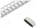 Connector: FFC/FPC; tinned; SMT; 0.4A; 50V; PIN: 20; Mat: LCP; ZIF GCT FFC2B35-20-T