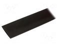 Heat shrink sleeve; glueless,flexible; 2: 1; 50.8mm; L: 1.2m; black TE Connectivity RNF-100-2-0-STK