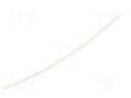 Heat shrink sleeve; glueless,flexible; 2: 1; 1.2mm; L: 1.2m; white TE Connectivity RNF-100-3/64-9-STK