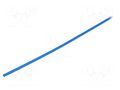 Heat shrink sleeve; glueless; 3: 1; 3mm; L: 1.2m; blue; polyolefine TE Connectivity RNF-3000-3/1-6-STK