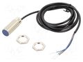 Sensor: inductive; OUT: PNP / NO; 0÷8mm; 10÷36VDC; M18; 2m; IP67 TELEMECANIQUE SENSORS XS118BHPAL2
