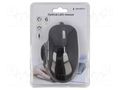 Mouse; black; USB A; optical,wired; 1.35m; No.of butt: 6 GEMBIRD MUS-6B-02