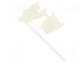 connector MiniFit Jr Strain Rlf Natural 8Ckt MOLEX MX-15-04-0343