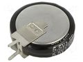 Supercapacitor; THT; 1.5F; 5.5VDC; Ø19.2x4.8mm; Leads: V type Viking SC5V5V155Z