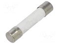 Fuse: fuse; 20A; 250VAC; quick blow; ceramic; 6.3x32mm; brass OPTIFUSE FCA-20A