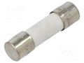 Fuse: fuse; 630mA; 250VAC; quick blow; ceramic; 5x20mm; FCD; brass OPTIFUSE FCD-630MA