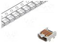 Connector: HDMI; socket; PIN: 19; selectively gold plated; SMT AMPHENOL COMMUNICATIONS SOLUTIONS 10118242-001RLF