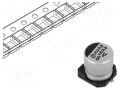Capacitor: electrolytic; SMD; 22uF; 25VDC; Ø5x5.4mm; ±20%; -40÷85°C CHANGZHOU HUAWEI ELECTRONIC VS1E220MC054000CE0