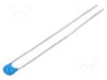 Capacitor: ceramic; 2.2nF; 100V; C0G (NP0); ±5%; THT; 5mm MURATA RCE5C2A222J1K1H03B