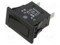 ROCKER; SPST; Pos: 2; ON-(ON); 15A/250VAC; 15A/30VDC; none; WR NKK SWITCHES WR15AF