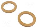 Spacer ring; MDF; 100mm; impregnated,varnished; 2pcs. 4CARMEDIA MDF-P100/12