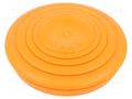Grommet; elastomer thermoplastic TPE; orange; Øcable: 0÷34mm OBO BETTERMANN OBO-7205679