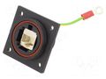 Transition: coupler; PIN: 8; 1.5A; 42VDC; 30VAC; with earthing; IP68 BULGIN PX0870/E