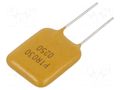 Fuse: PTC polymer; 2.5A; Imax: 40A; THT; PTR030V; bag EATON/BUSSMANN PTR030V0250-BK