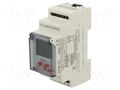 Programmable time switch; Range: 1 year; SPDT x2; 230VAC; IP20 ZAMEL ZCM-32