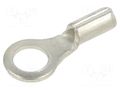 Tip: ring; crimped; for cable; non-insulated; tinned; copper alloy PANDUIT P18-10R-C