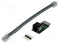 Adapter: RJ11 ICSP converter; ICSP,RJ11 MICROCHIP TECHNOLOGY AC164110