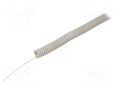 Protective tube; Size: 20; PVC; grey; L: 25m; with pilot wire; 320N PAWBOL PW-6161A-25P