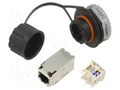 Connector: RJ45; socket; PIN: 8; Cat: 6; shielded; 8p8c; IP67 PANDUIT IAEBH6S
