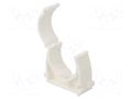 Bracket; white; Size: 28 JONEX JX-UZ-28-WH