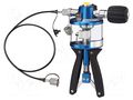 Pneumatic test pump; 255x255x85mm; G 1/4"; 0÷700bar SIKA EPPM700EBL0003