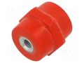 Support insulator; L: 35mm; Ø: 26mm; 1.4kV; UL94V-0; Body: red BM GROUP BMQHEP03506