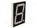 Display: LED; 7-segment; 101.6mm; 4"; No.char: 1; red; anode FORYARD FYS-40011DUR-11