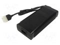 Charger: for rechargeable batteries; 6.4A; 20÷65Ah; 40.8VDC MEAN WELL GC330A36-C4P