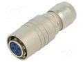 Connector: circular; HR10; push-pull; plug; 2A; gold-plated; PIN: 4 HIROSE HR10-7P-4S-73