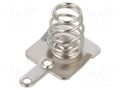 Spring contact; A,AA,CR2,R6; Batt.no: 1; soldered KEYSTONE KEYS5220