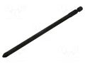 Screwdriver bit; Pozidriv®; PZ2; Overall len: 150mm KING TONY KT-711502Z