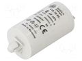Capacitor: polypropylene; motors, run; 6uF; 400VAC; Ø32x55mm; ±5% DUCATI ENERGIA 4.16.10.09.72