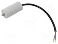 Capacitor: polypropylene; motors, run; 10uF; 470VAC; Ø35x71.5mm KEMET C274ACF5100LF0J