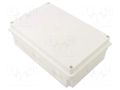 Enclosure: junction box; X: 150mm; Y: 235mm; Z: 75mm; wall mount JONEX JX-PK-10-WH