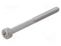 Screw; M3x35; 0.5; Head: cheese head; hex key; HEX 2.5mm; DIN 912 KRAFTBERG M3X35/D912-A4