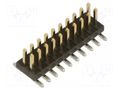 10+10 Pos. Male DIL Vertical SMT Conn. HARWIN M50-3601042