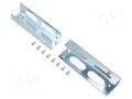 Hard discs housing: 3,5"; fits in 5,25" drive bay; metal; silver GEMBIRD MF-543
